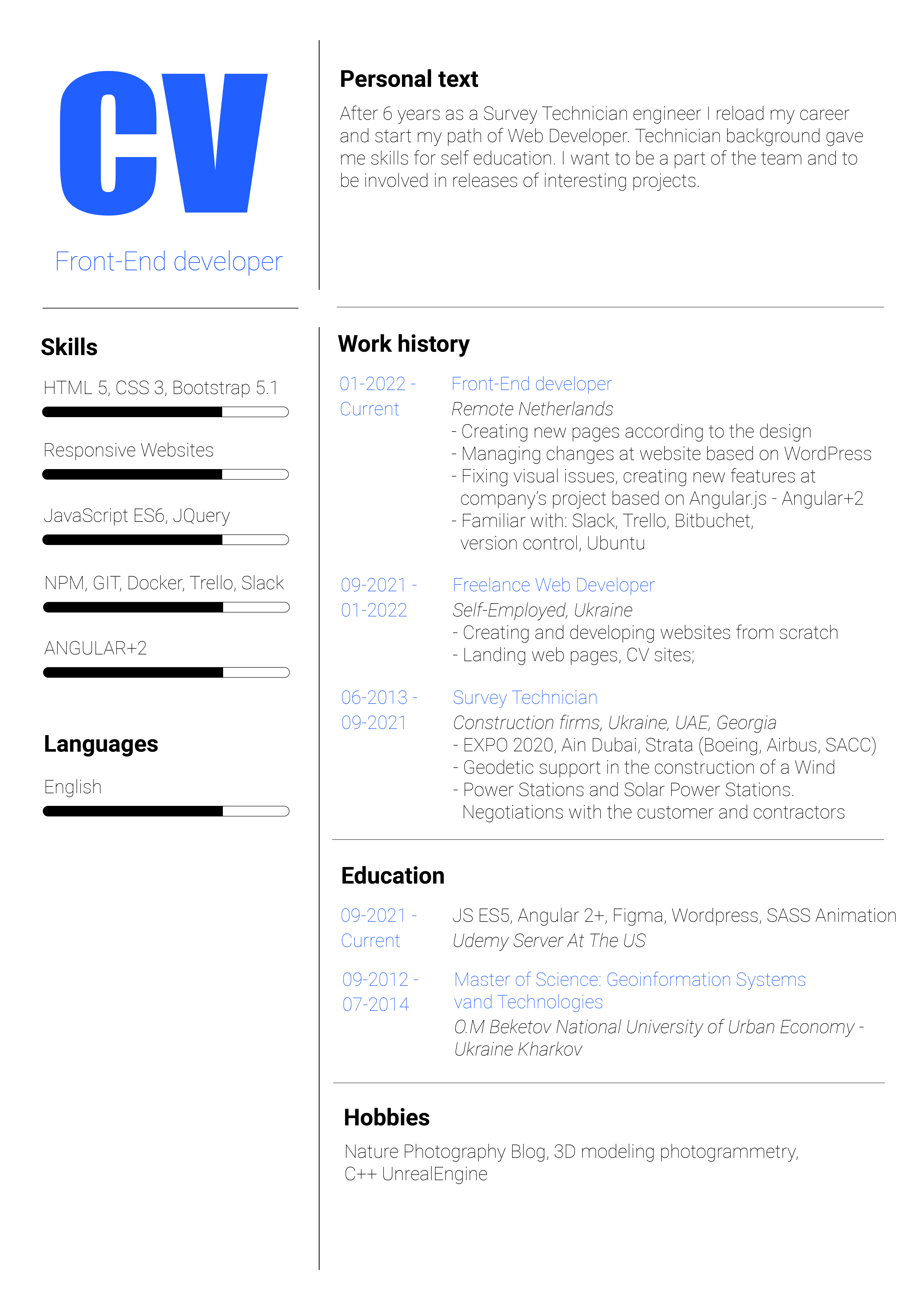 Frontend-cv
